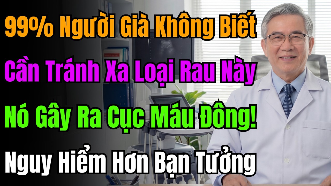 Bác Sĩ Cũng Phải Sốc: Loại Rau Quen Thuộc Này Làm Tăng Nguy Cơ Đột Quỵ Chỉ Sau Một Đêm.