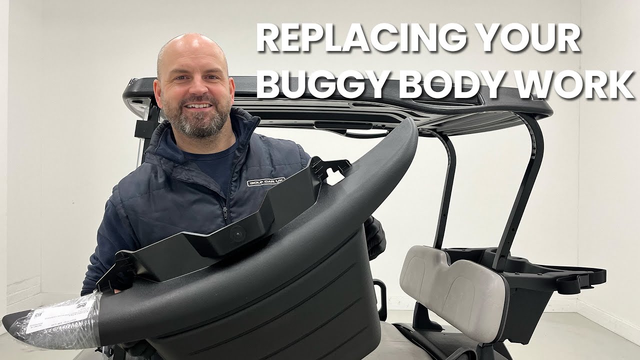 How to Change Your Golf Cart Front Bumper and Rocker Panels. E-Z-GO Golf Buggies.
