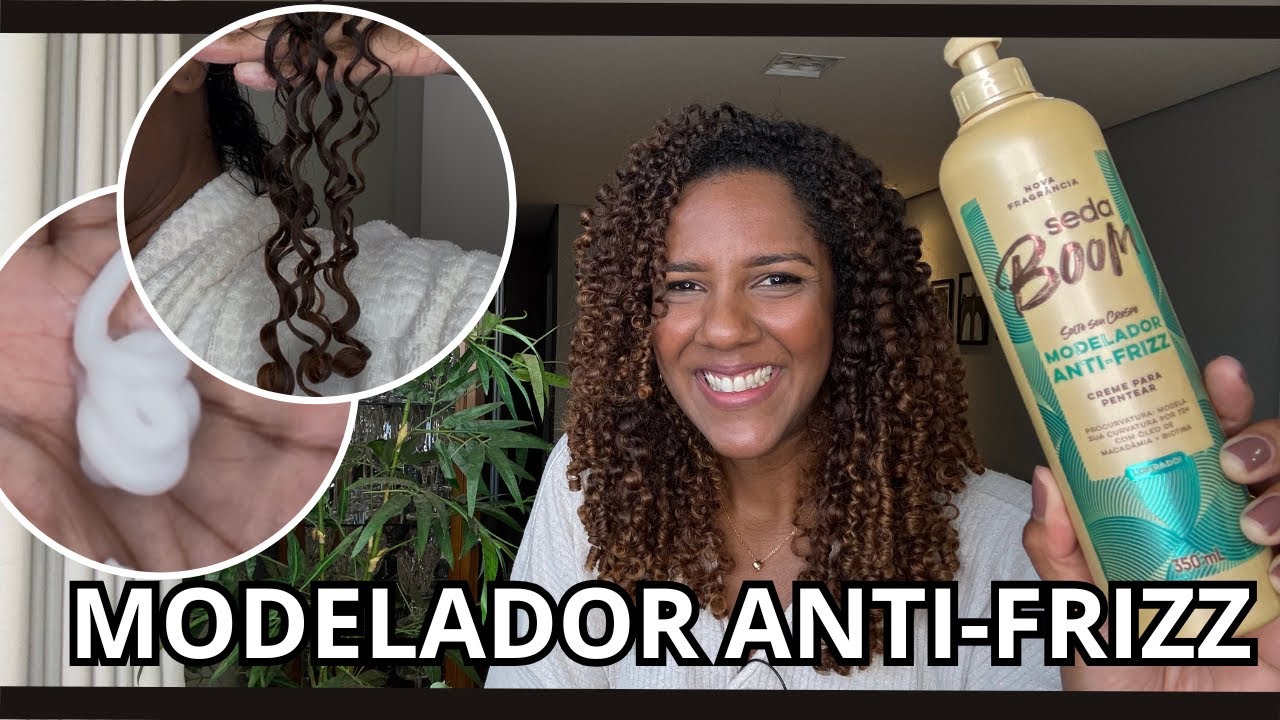 Seda Boom modelador antifrizz - nova versão