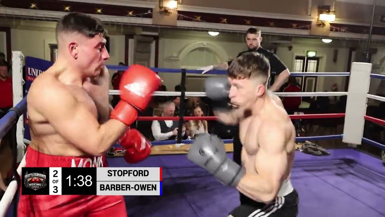 Steve Stopford vs Alex Barber-Owen | Fight 27 | Fight Club 6 | Battleground Promotions