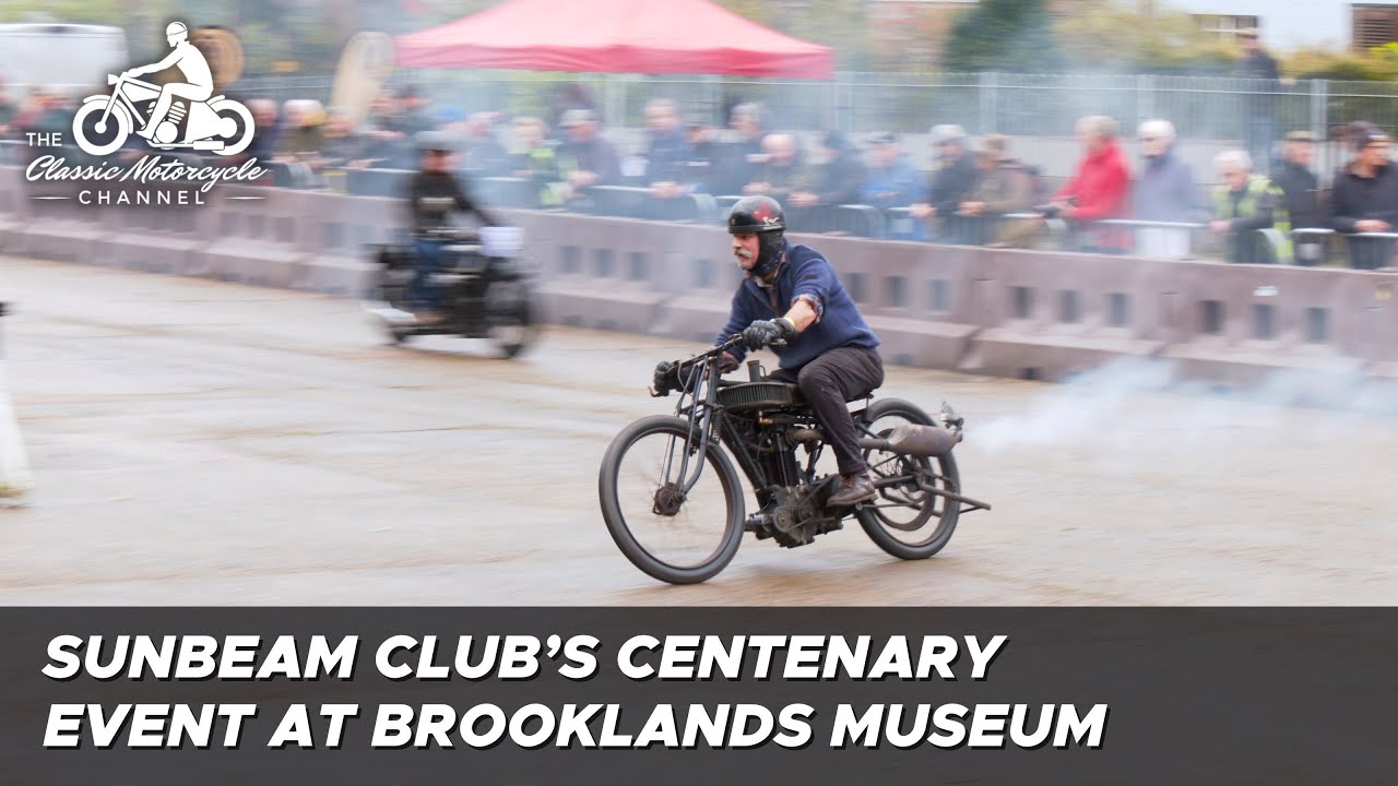 Sunbeam Motor Cycle Club's Centenary Event at Brooklands Museum