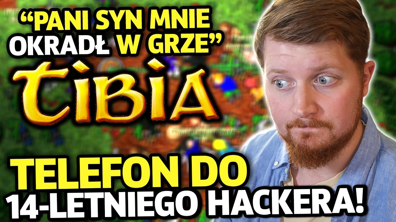 Rozmowa z 14-letnim HACKEREM z Tibii! Do akcji wkroczyła jego MATKA!