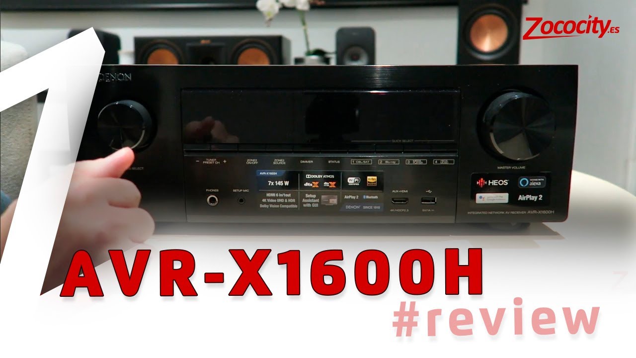 Denon AVR-X1600H: calibración paso a paso con Audyssey y prestaciones