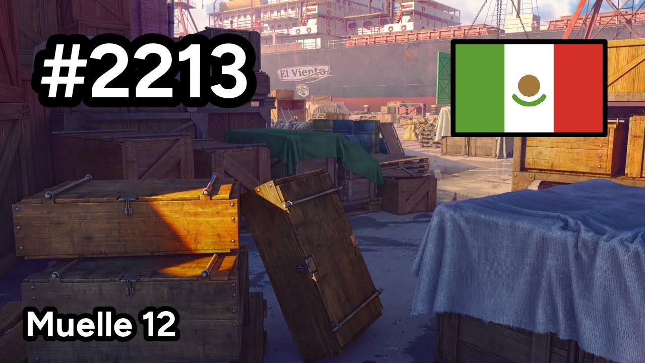 #2213 🇲🇽 (📕9-📄48-3) - Muelle 12 - June's Journey