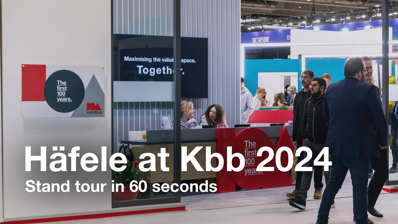 Kbb Birmingham 2024: Stand tour in just 60 seconds | Häfele UK