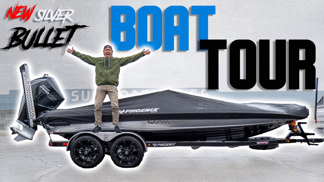 Unveiling my New Bass Boat! 2023 Phoenix Boat Tour