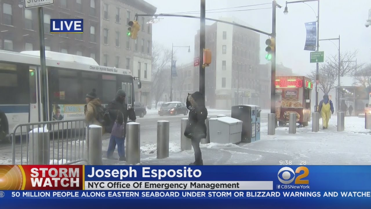 NYC OEM Chief Talks About Storm