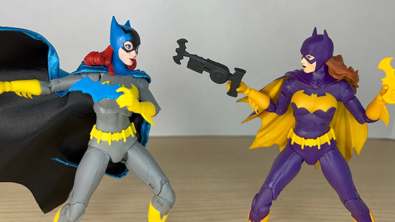 FACE OFF McFarlane Toys Batgirl Multiverse vs Digital Comparative Review