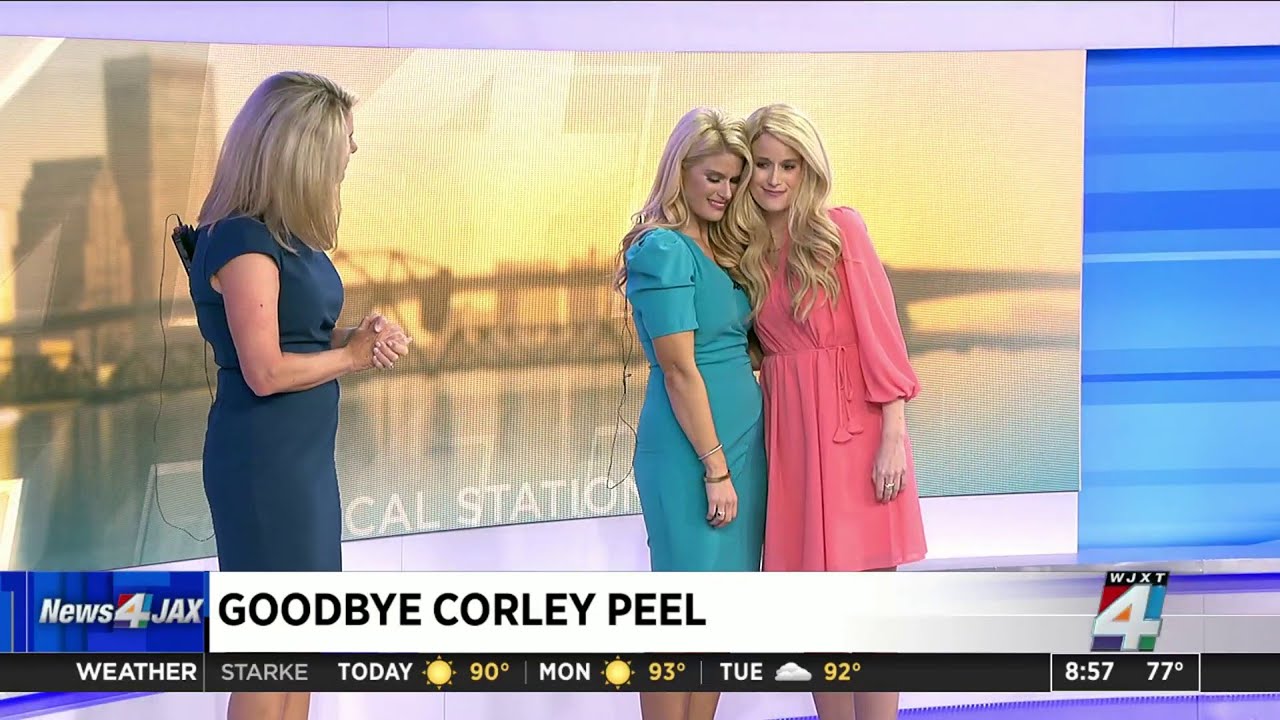 Emotional goodbye for News4JAX reporter and anchor Corley Peel