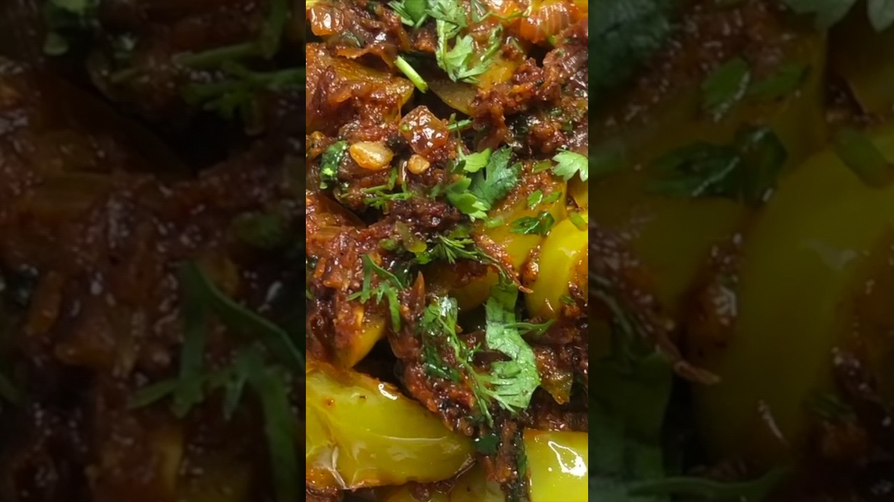 कच्च्या टोमॅटो भाजी | Kaccha Tomato Bhaji | Green Tomatoes Recipe | Quick Tomato Sabji |