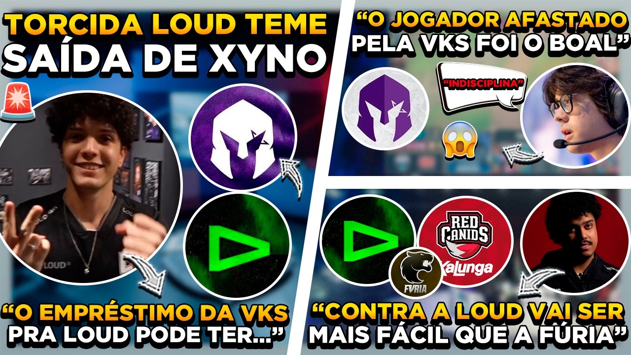 🚨 XYNO PODE SUBSTITUIR BOAL na VKS ? VKS SE PRONUNCIA SOBRE BOAL ! RABELO DESMERECEU A LOUD ?