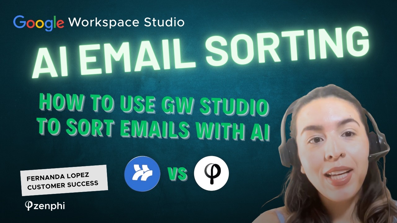 AI Email Sorting &mdash; Using Workspace Studio to Sort Emails with AI
