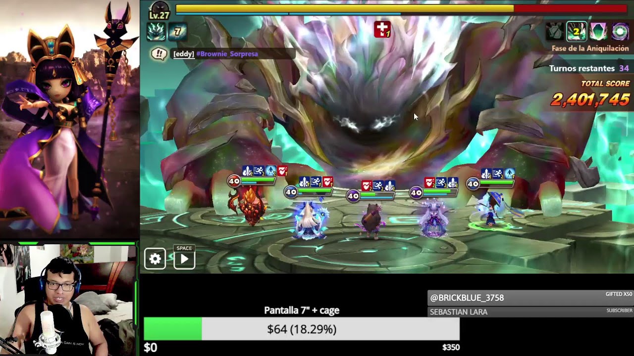 SUMMONERS WAR: LLEGUE TARDE PERO A REVISAR CUENTAS