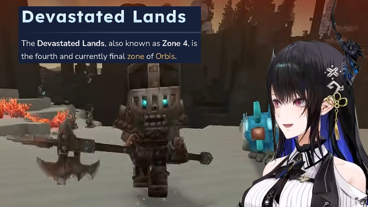 [Hololive EN] Nerissa runs into end game enemies with only starting gear (Hytale)