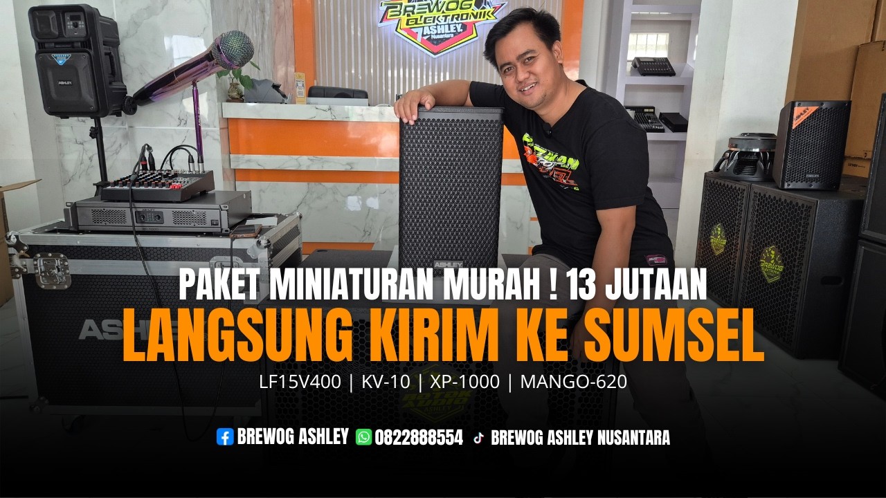 Langung Kirim Ke Sumatera Selatan ! Paket Miniaturan 13 Jutaan Siap Sambut Sahur On The Road !