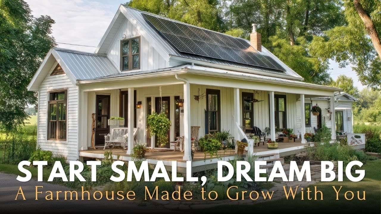 Built To Grow: A Small Farmhouse With Big Future Plans