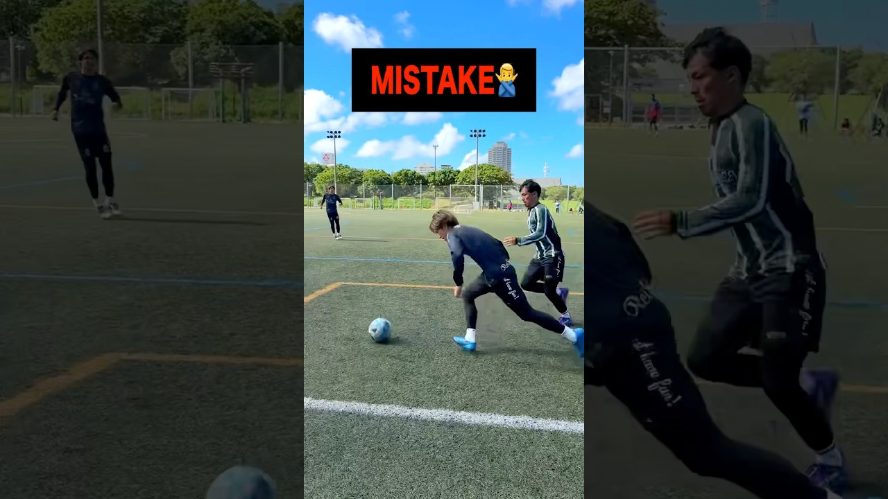 This is a good WING-BACK'S first touch👍(Of course it depends on the situation⚠️) #shorts #football