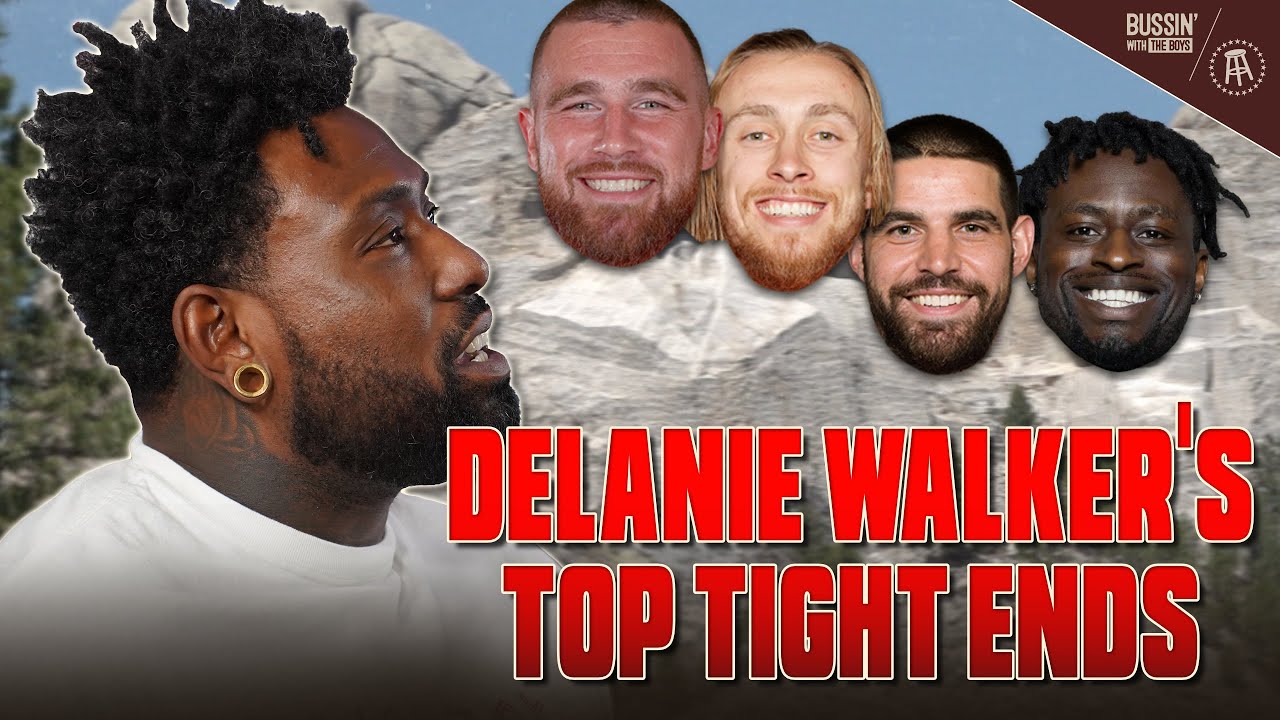 Delanie Walker Ranks The Top 3 Tight Ends In The NFL Right Now