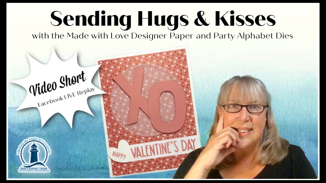 Made to Love: A Slimline Valentine Card with the Party Alphabet Dies