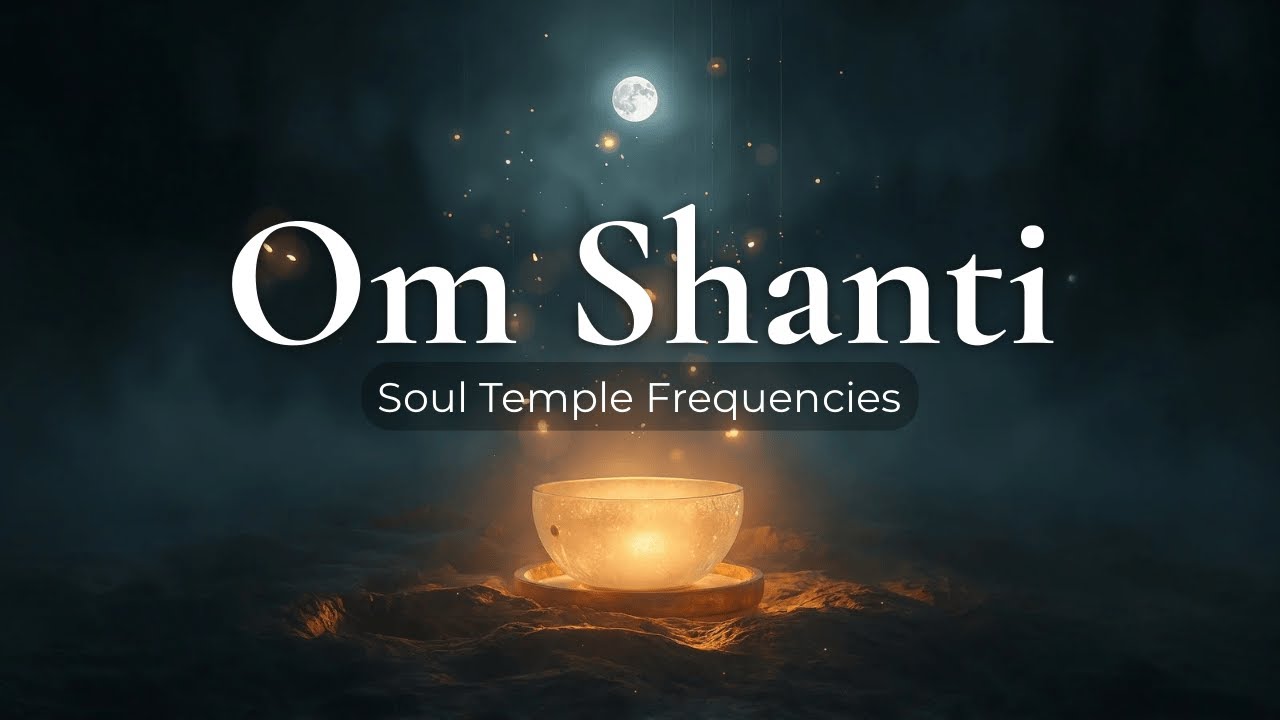 Om Shanti Handpan Meditation • 528 Hz Sound Temple • Deep Calm & Sacred Stillness