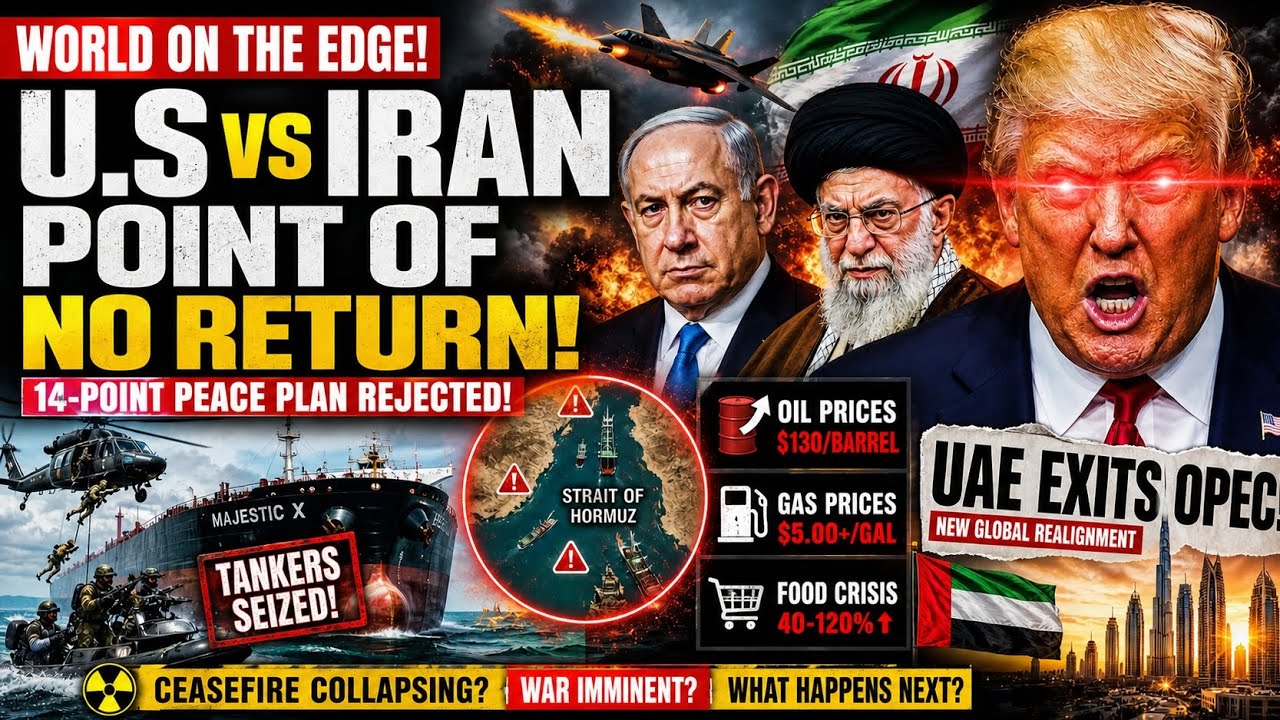 US Vs IRAN: POINT OF NO RETURN? Global War Fears Explode!
