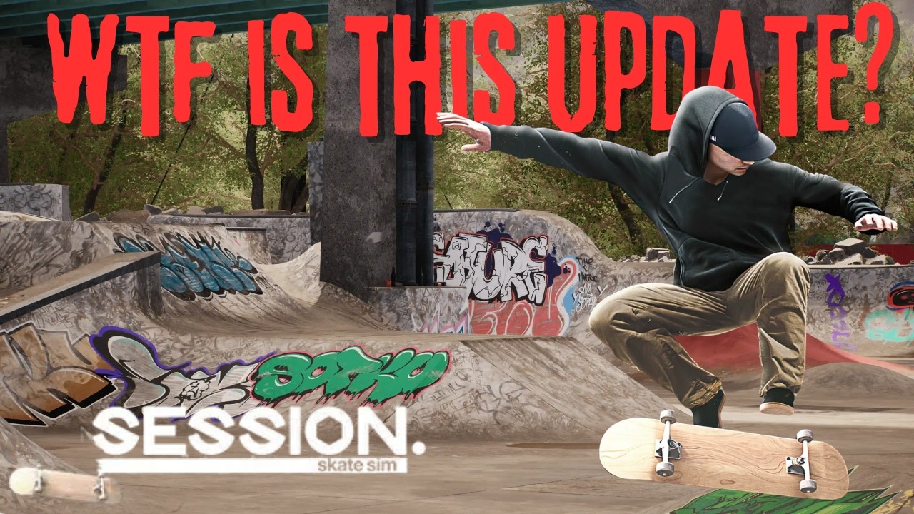 Session: Skate Sim’s Latest Update… What Happened? #Skate #Skateboard