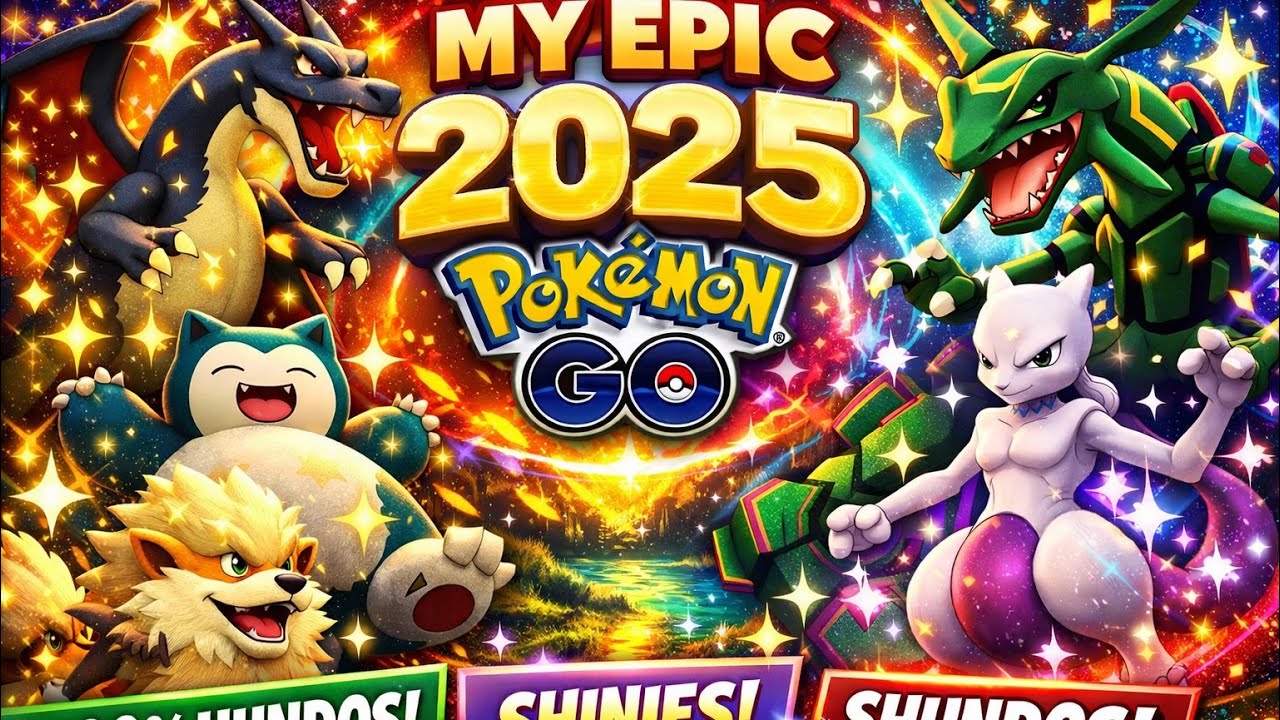 2025 Recap Pokemon Go! #highlights #pokemongo #pokemon #shundo #hundo #collection #recap #flex #wow 