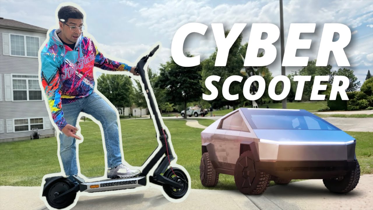 Let&rsquo;s Review - NAVEE S40 - The Cyber Truck inspired Scooter!