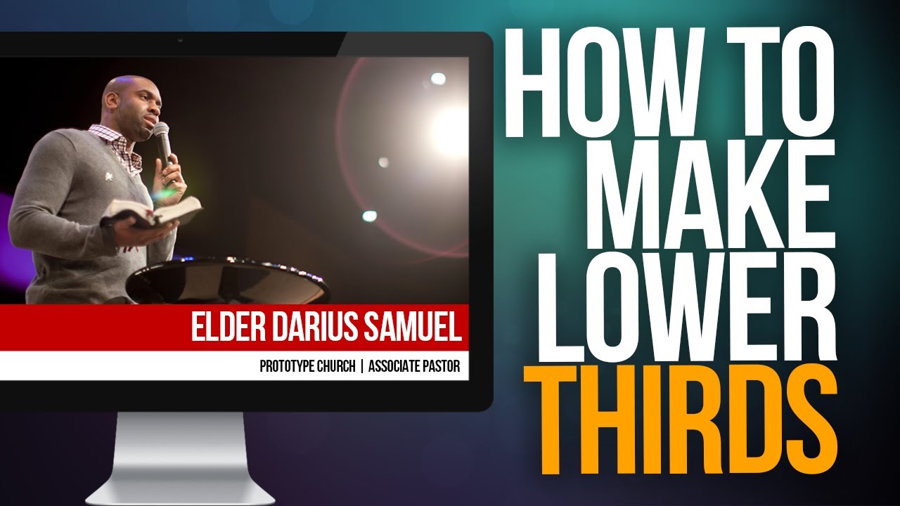 HOW TO MAKE LOWER THIRDS FOR YOUR LIVE STREAM - Using Canva | FULL TUTORIAL