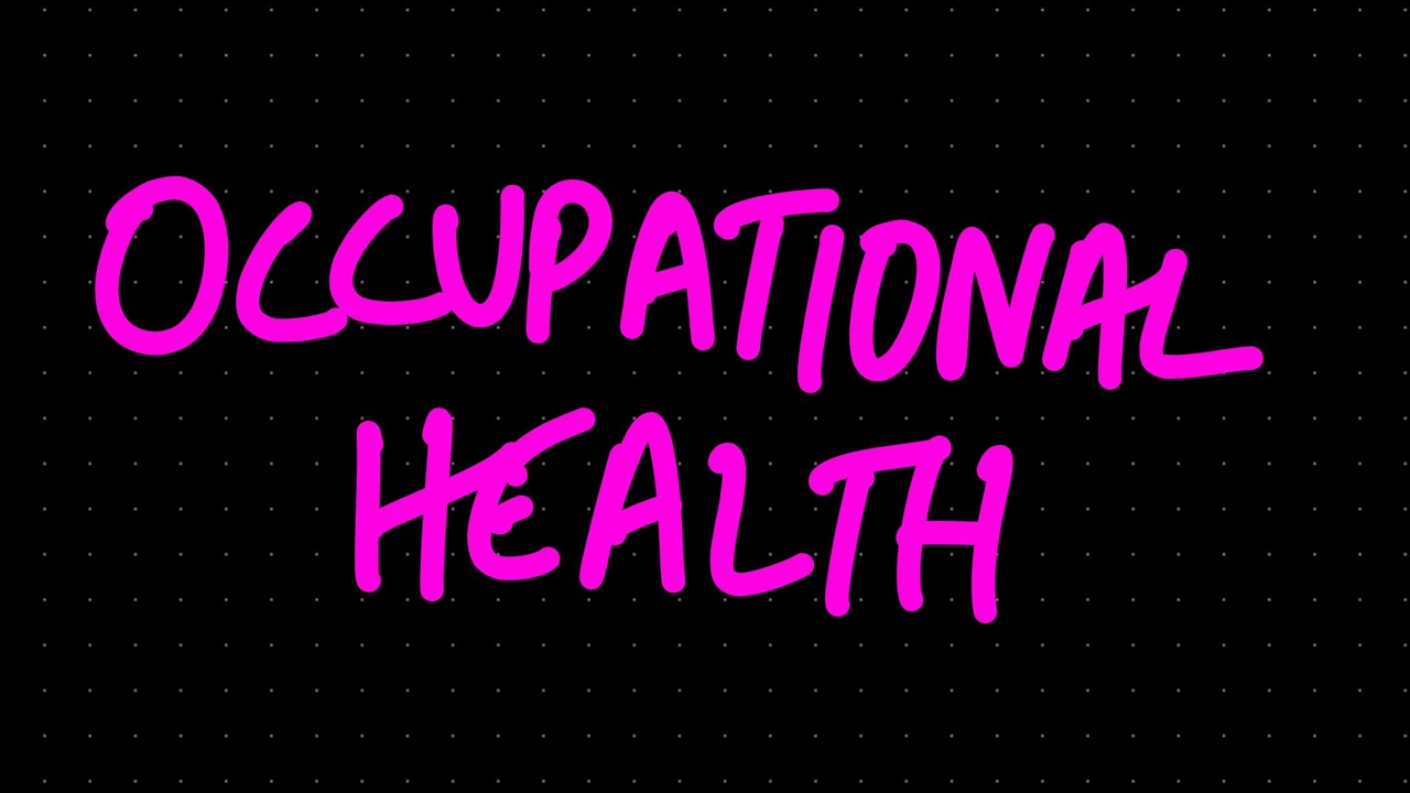 OCCUPATIONAL HEALTH | COMMUNITY MEDICINE | MBBS 
