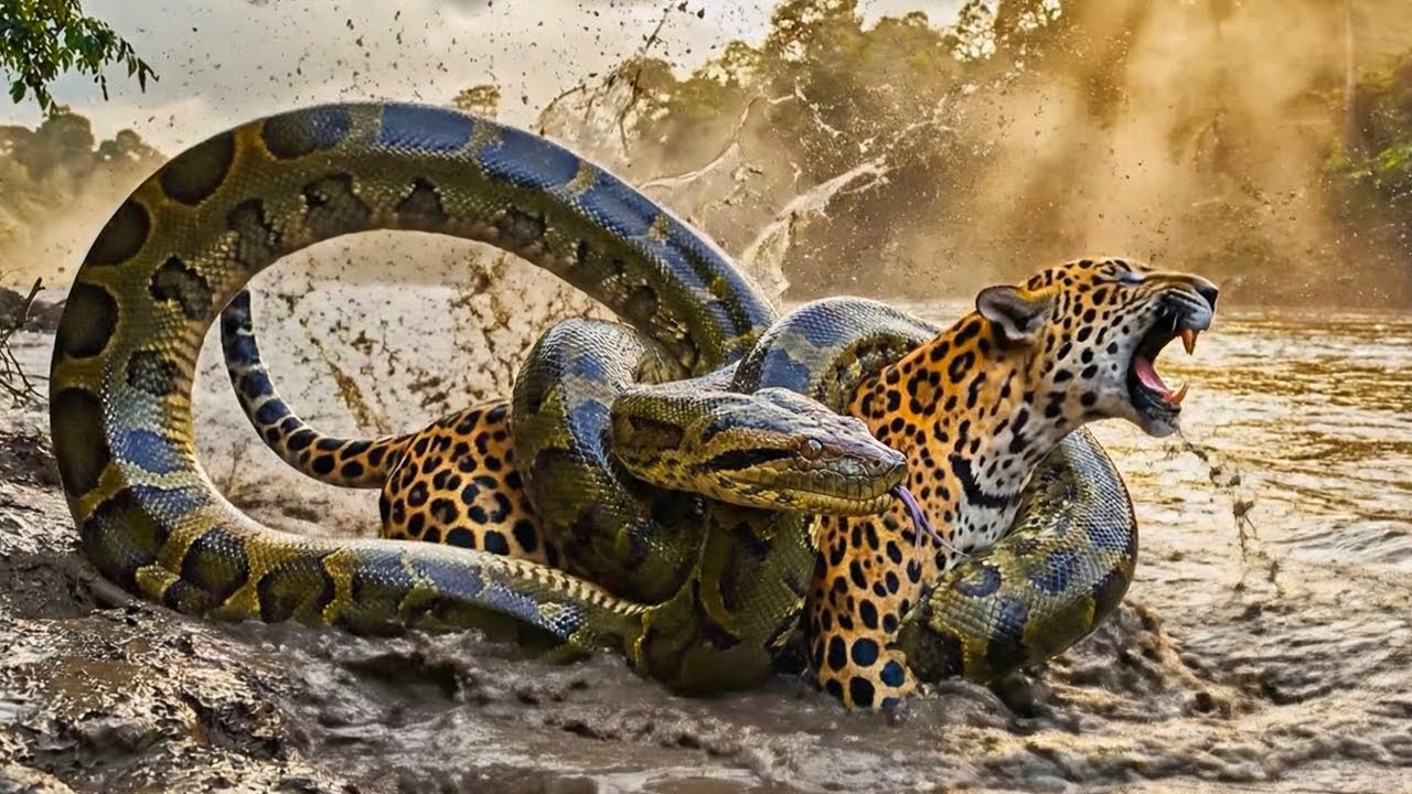 Wild life amazon jungle The Silent Giant - World's Biggest Anaconda in Amazon Forest #wildlife