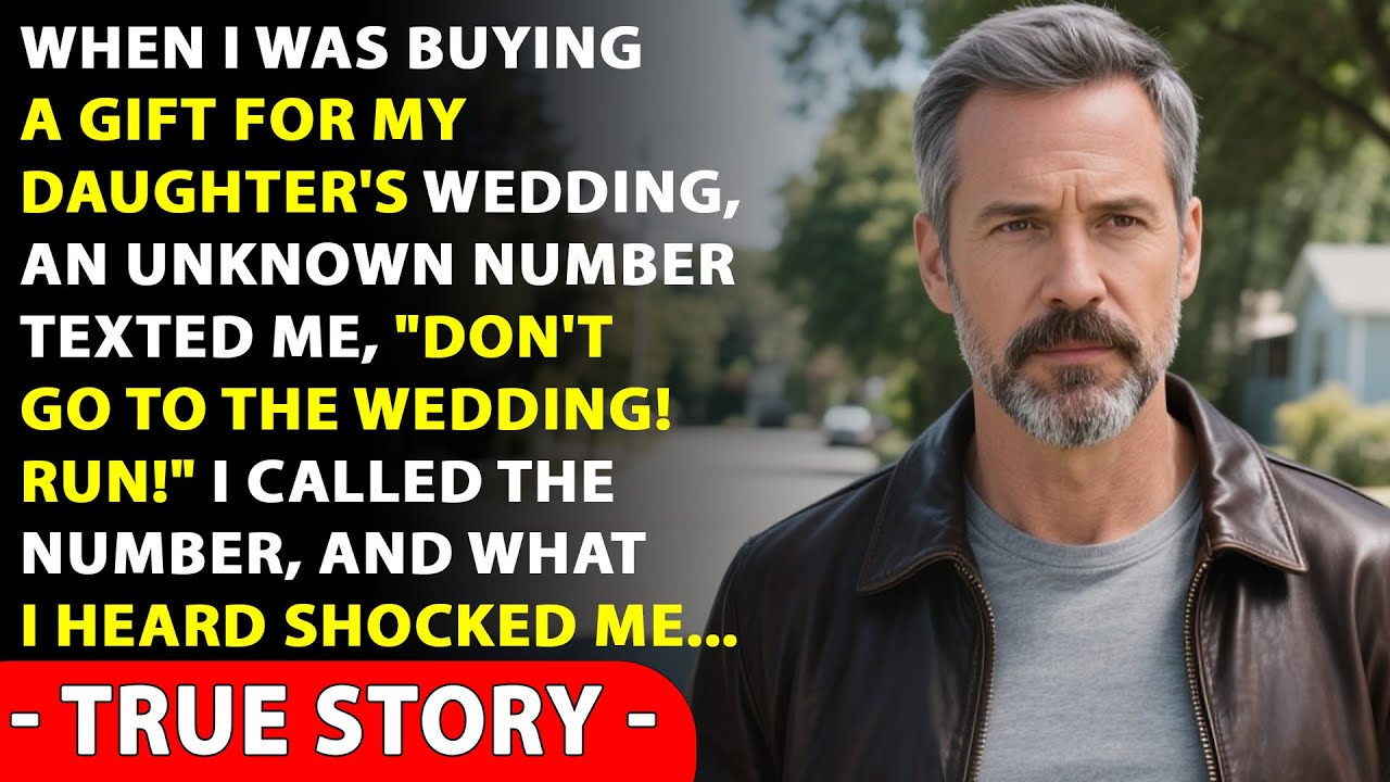 An Unknown Number Texted Me, "Don't Go To Your Daughter's Wedding! Run!" When I Called, I Heard...