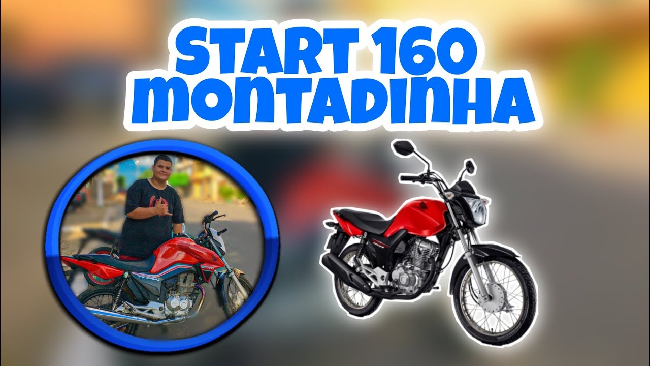 Start 160 montadinha em uma Titan 160! Start modificada para Titan.
