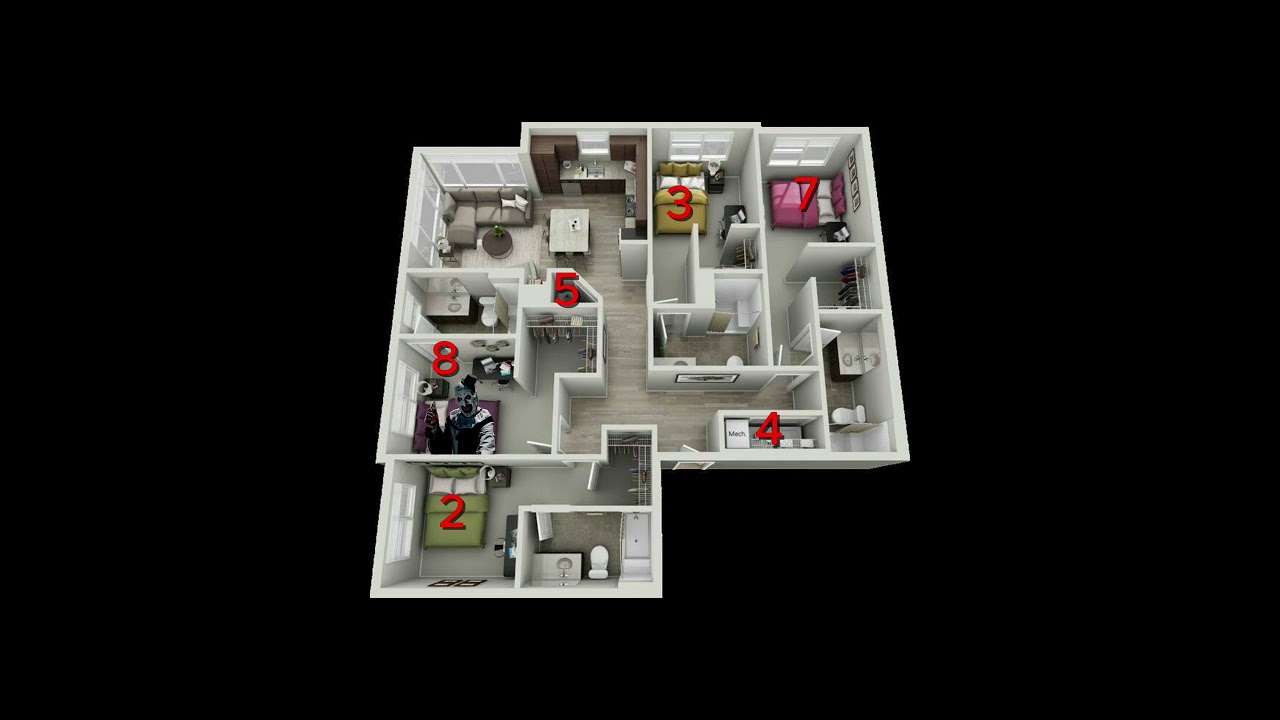 PICK A NUMBER QUICK!😱😨 #hideandseekextreme #survival #game #clown #viralvideo #scary #pov  #horror