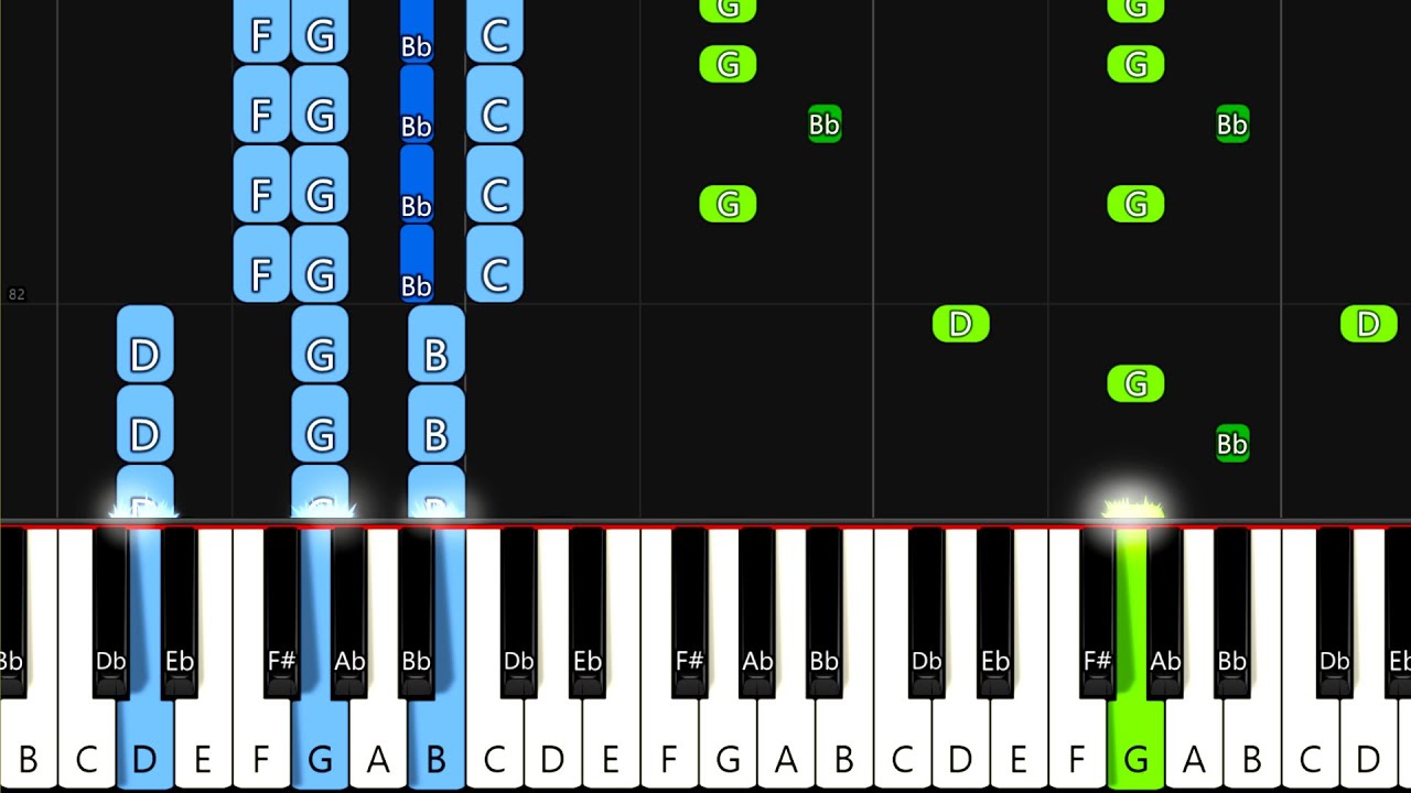 Y&V - Lune - Piano Tutorial / Piano Cover 🎹 - Synthesia (+ Free MIDI Download)