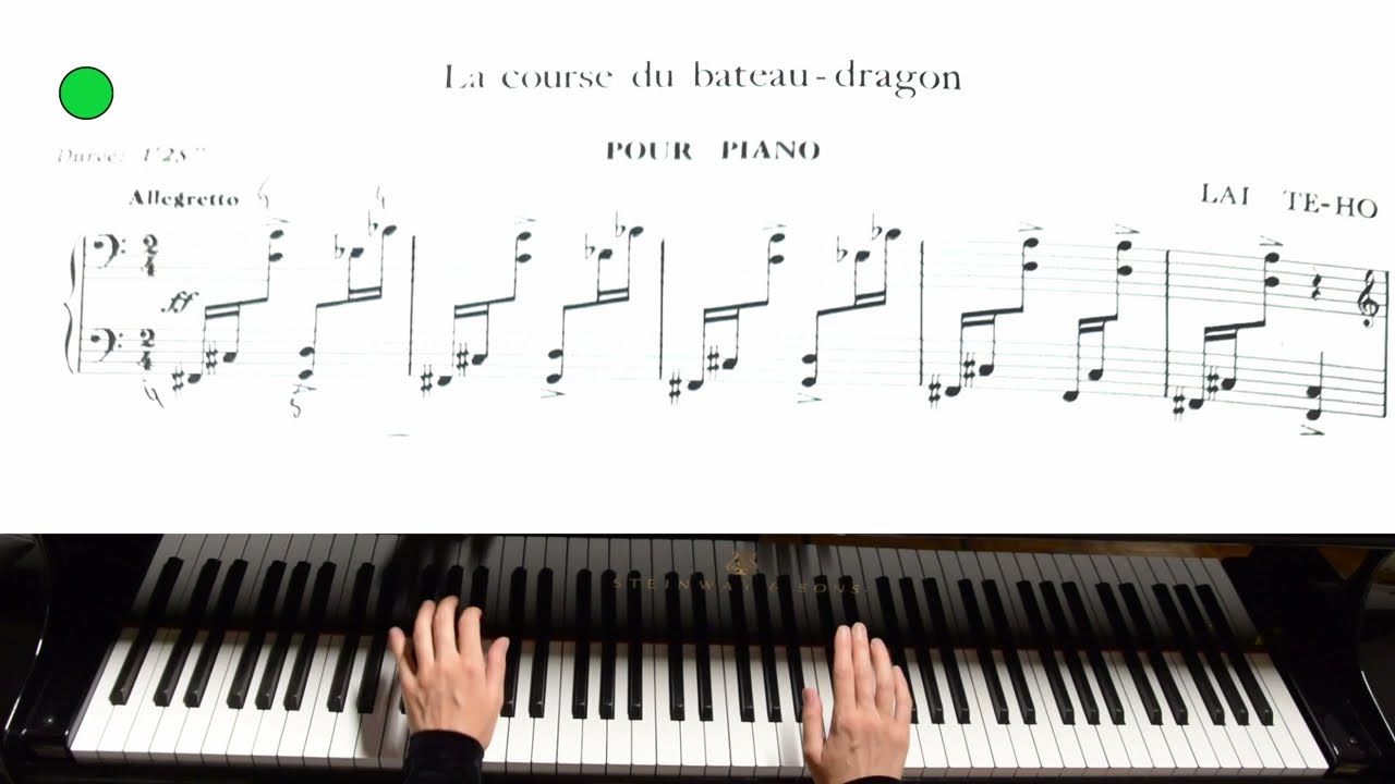 La Course Du Bateau- Dragon (L. Te-Ho)