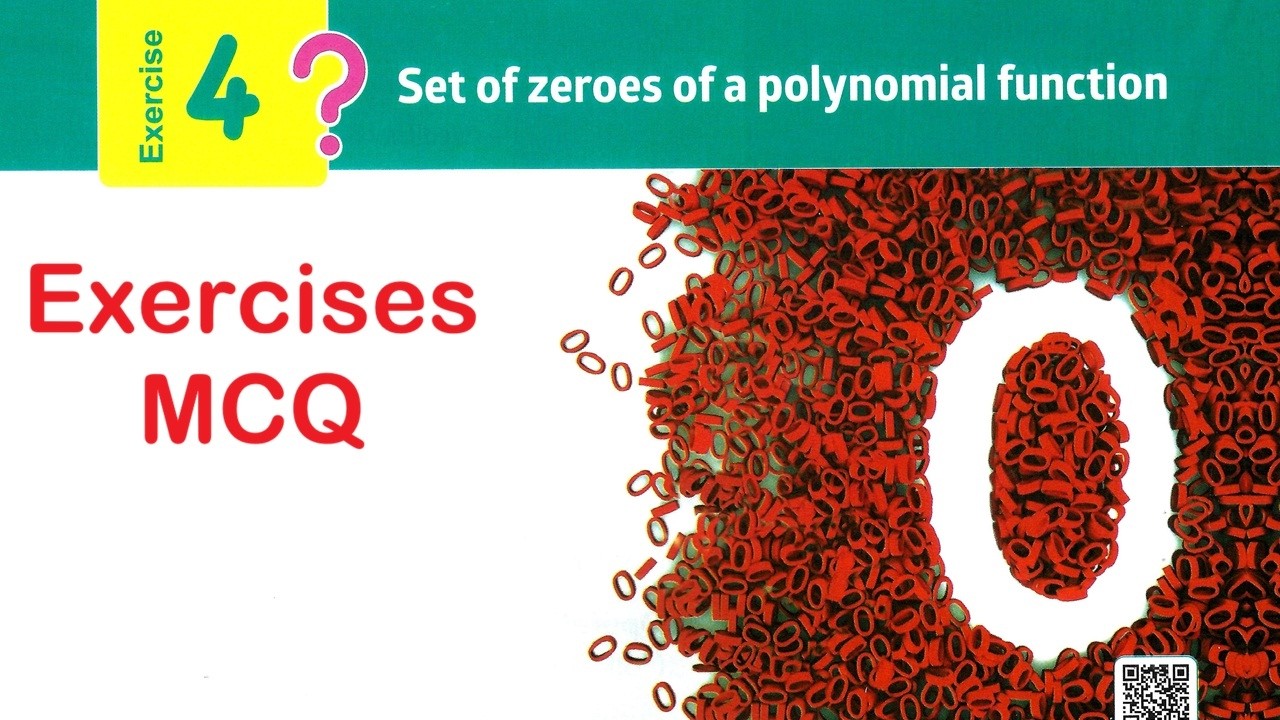 Prep3\ Math 2026 - 2nd term\ Unit 2 \ Lesson 1 \ Set of zeroes of a polynomial function - Exercises.