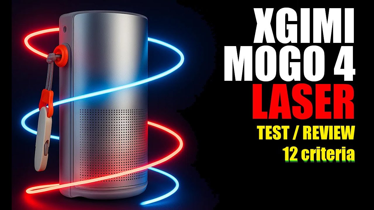 XGIMI Mogo 4 Laser test / review (contrast, brightness, colors, input lag,...) #xgimi