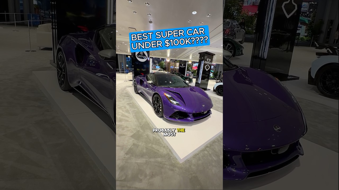 Суперкар меньше чем за 100 000 долларов??? 🏎️
