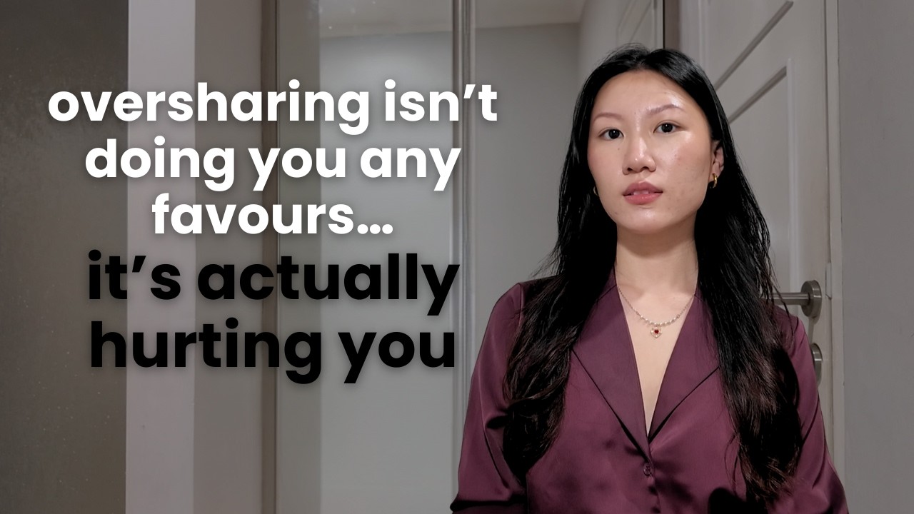 stop oversharing in 17 minutes | 7 habits that will SAVE your reputation