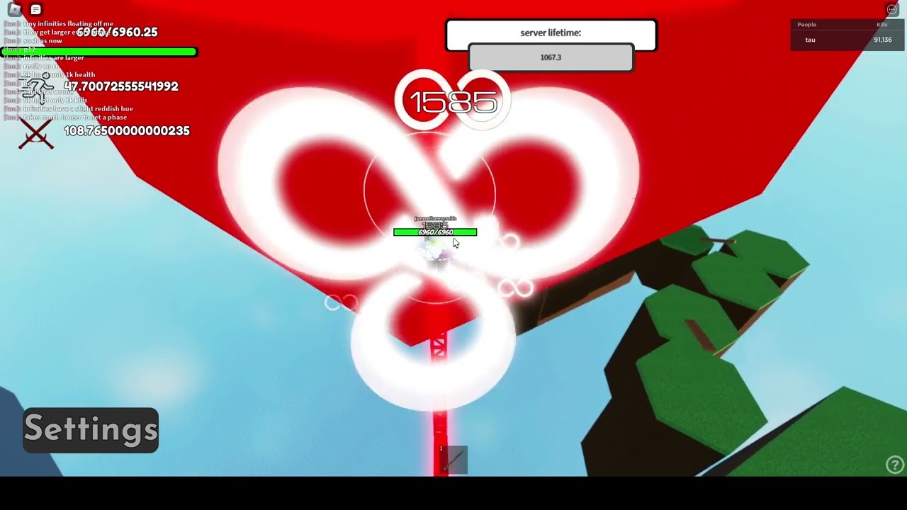 Streak Swords - Infinity showcase (OUTDATED)