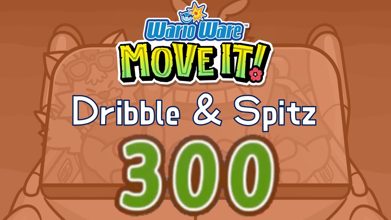 WarioWare: Move It! - Dribble & Spitz (300 Points)