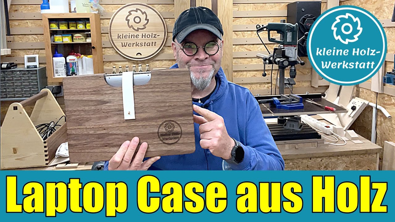 Wie man ein Laptop Case aus Holz macht⏐Bauanleitung⏐kleine holzwerkstatt