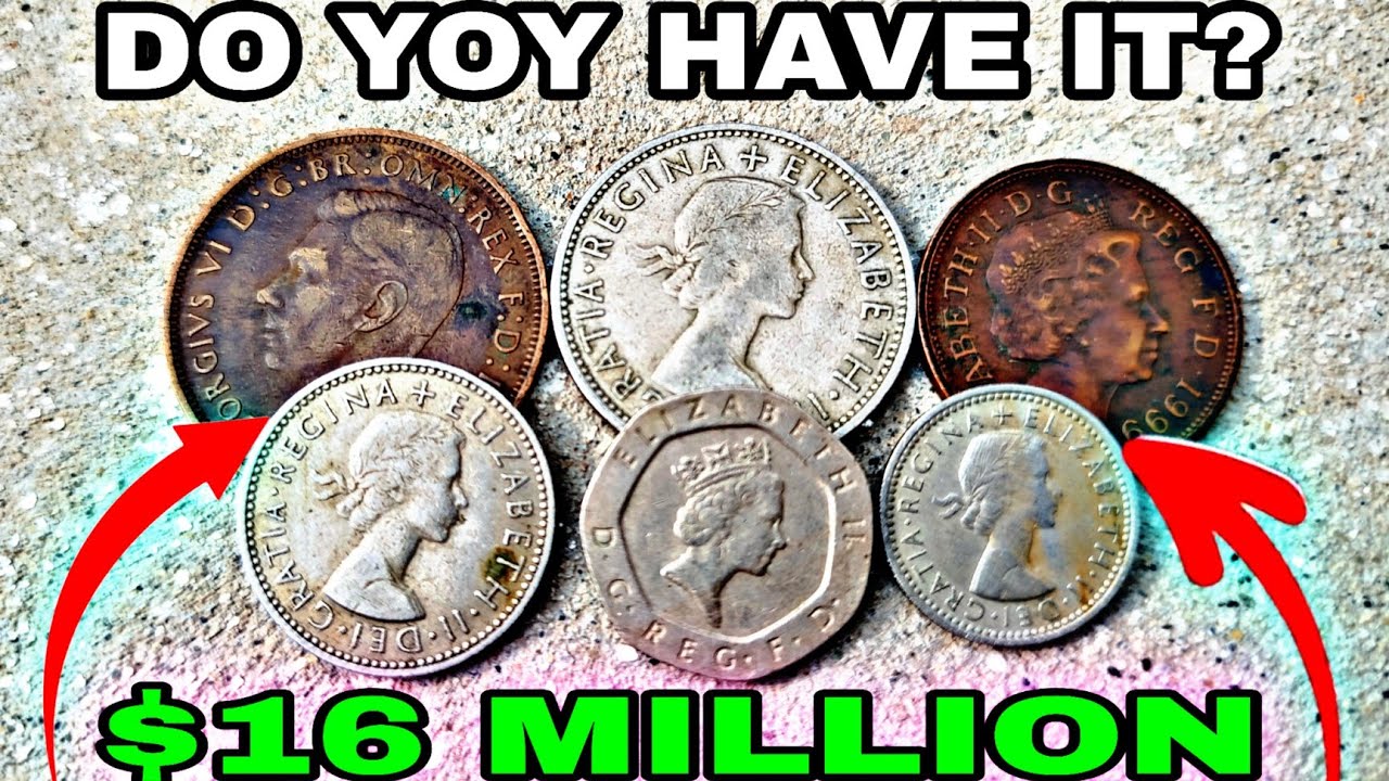Don&rsquo;t Miss TheseTop 6 Valuable UK Coins Sixpence, TwentyPence and Pennies Selling for Big MoneyToday