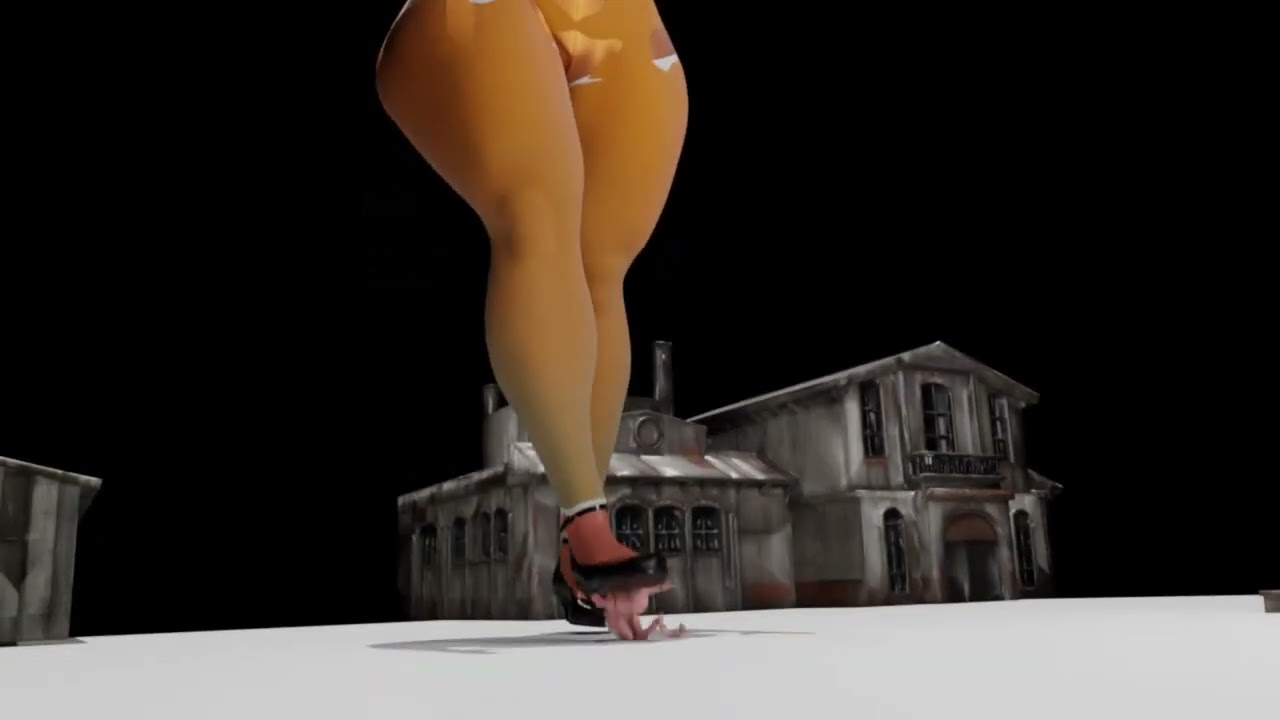 Giantess Daisy Stomp Execution