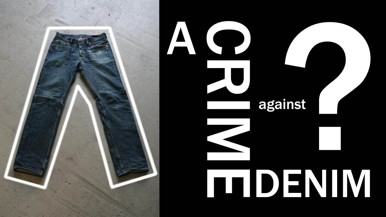 What WASHING YOUR JEANS really does!