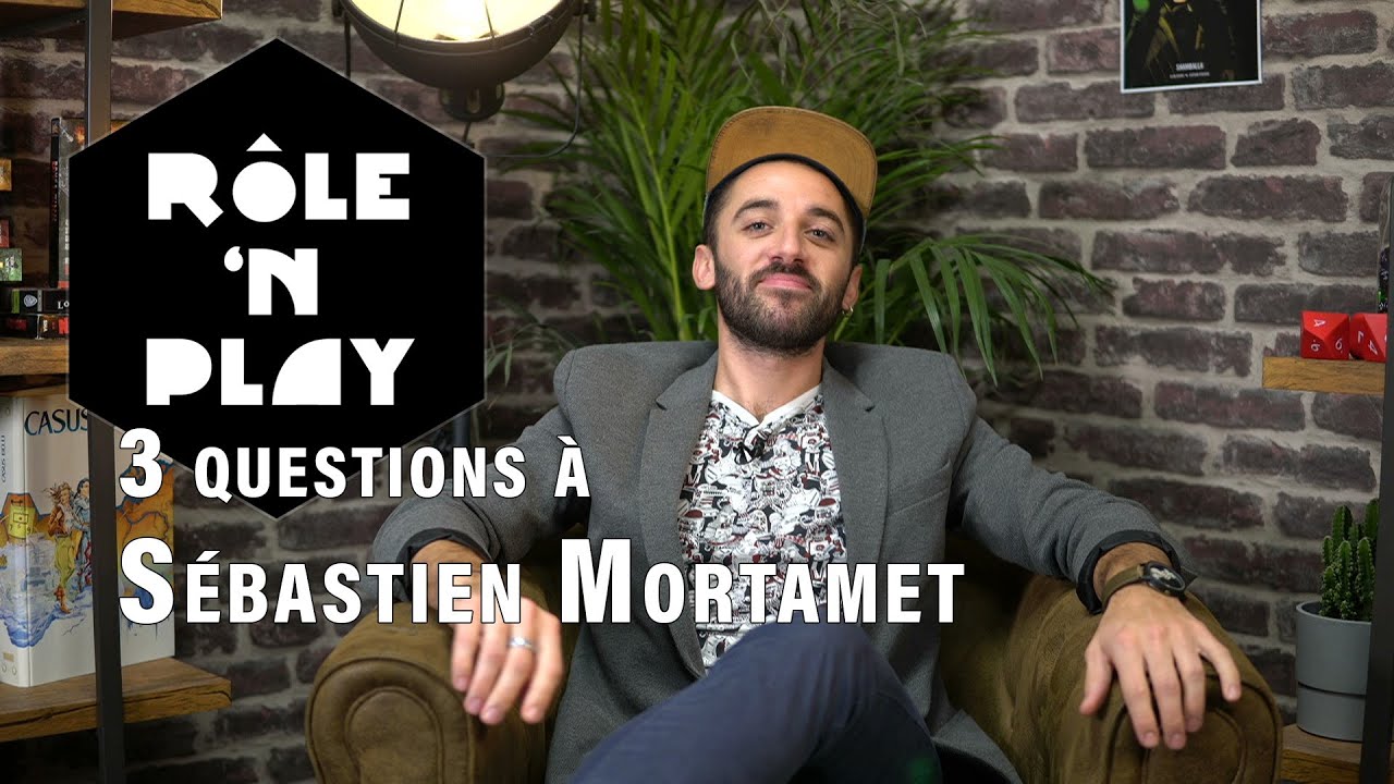 3 questions &agrave; S&eacute;bastien Mortamet