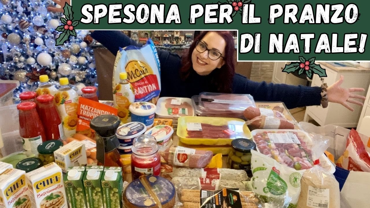 🎄🎅🏼 SPESONA PER IL PRANZO DI NATALE! | VLOGMAS DAY 18 🎅🏼🎄- Eleonora Home