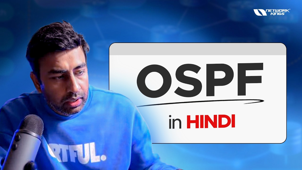 OSPF Hindi Class | Complete OSPF Tutorial in Hindi | Latest 2026