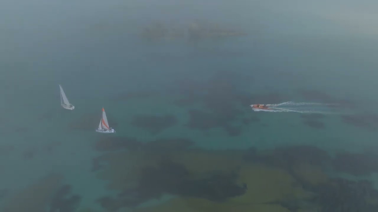 TREGASTEL [22] Un départ de plage avec le club nautique (CNT) | Passion Drone BZH |